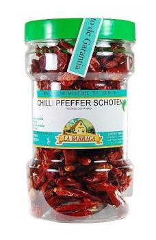 Große Chili Pfeffer Schoten